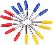 15PCS Cutter Cutter Blades,30°/45 °/60° Cutting Plotter Cutter Blades Lettering Blade Replacement Blades for Roland