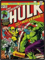 Incredible Hulk 181 New Sign - 18x24" USA STEEL XL Size - 4lbs - Wolverine