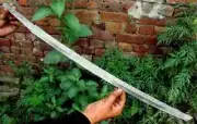 Damascus Knife Handmade - 31 Inches Full Tang Katana Sword Blank Blade