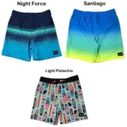 Hurley Boys Pull-On Draw-Cord Back Pocket Swim Trunk