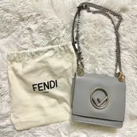 在飛比找PopChill優惠-[二手] FENDI KAN I F系列經典品牌LOGO牛皮