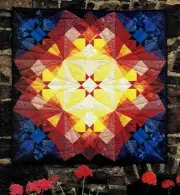STARBURST -- PATCHWORK & BLOCK VINTAGE QUILT PATTERN