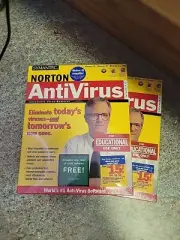 2 Symantec Norton AntiVirus Version 4.0 CD-ROM 1997 PC Window 3.1/95/NT/DOS#b-22