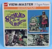 Vintage View-Master Sigmund and the Sea Monsters Reels