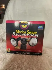 New Gray Heath Zenith 180 Degree Motion Sensor Security Light SL-5412-BZ-A