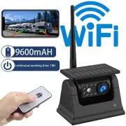 Solar Wireless Magnetic Backup Camera AHD 1080P for Car Truck Rear View Reverse