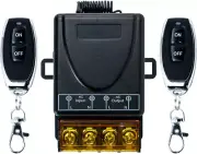 Wireless Remote Control Switch AC110V/120V/240V 40A Relay Switch 433Mhz RF Remot
