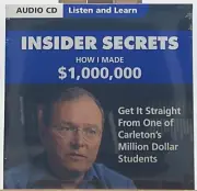 Insider Secrets How I Made 1,000,000 Audio CD BRAND NEW!