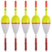 Wood Slip Bobbers Fishing Floats and Bobbers Spring Oval Stick Slip Floats fo...