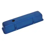 Moroso 68005 Aluminum Valve Covers - Blue P/C For SBC