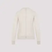 [Burberry] Burberry-Nutmeg White Wool Pullover-Donna M STAND