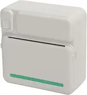Portable Printer, Practical 200 DPI Resolution Printing Lightweight Portable Mini Printer with 1 Roll of Paper for Shopping Lists