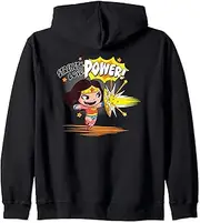 [DC Comics] DC Super Friends Strength Love Power Zip Hoodie