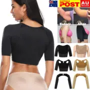 Women Upper Arm Shaper Back Post Surgical Slim Posture Corrector Tops Shapewear