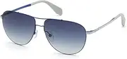Sunglasses Adidas Originals OR 0004 92W Blue/Other/Gradient Blue Lenses