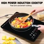 Electric Induction Cooktop Portable Kitchen Ceramic Glass Cooker 1/2 Zones AU