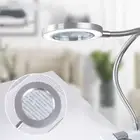8X Magnifying LED Desk Lamp Clamp Desktop Beauty Lamp Magnifier Light Nail Salon