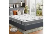 KING Mattress Bed Resilience Foam Bonnell Spring Medium Firm 20cm