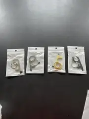 4 PCS No Touch Safety Door Opener Tool Button Pusher Germ Free Key Chain Gold!!!