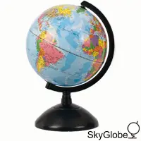 在飛比找Yahoo奇摩購物中心優惠-SkyGlobe 8吋塑膠底座地球儀