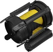 GLEAVI Safety Retractable Barrier Tape Isolation Belt Line Divider for Indoor/Outdoor Use 63mm Pipe Compatible