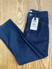 LEVIS BOYS 511 SLIM FIT JEANS SIZE 16 REGULAR 28X28