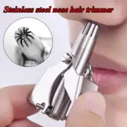 Mens Nasal Nose Hair Trimmer Clipper Ear Eyebrow Cordless Grooming Cutter Clean~