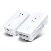 TP-Link TL-WPA8631P KIT AV1300 Wi-Fi Passthrough Powerline Range Extender