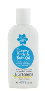 Graham's, Natural Kids Eczema, Body & Bath Oil, 100 ml