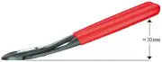 Knipex 7421250 10" AngLED High Leverage Cutter