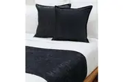 Parker Charcoal Bed Runner by Jason