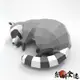 下殺-【送工具包】3D立體紙模型 睡覺浣熊 卡通動物裝飾 兒童手工摺紙藝DIY工具材料包 3D手工摺紙立體 壁掛牆飾