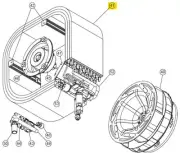 FUJITSU K9375720414 aka 9375720414 EVAPORATOR TA VAB