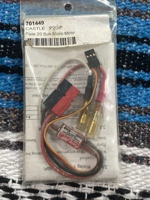 Pixie-20P Sub Micro Motor 20 Amps Max Castle Creations P20/P