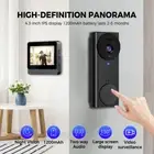 4.3" Wireless Doorbell Camera Smart Security Intercom Video Cam Door Bell Ring