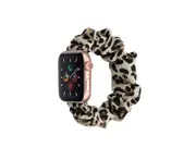 LOKASS Compatible with Scrunchies Apple Watch Bands 38mm for Women-Yellow