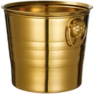 不銹鋼冰桶創意提手桶金色KTV香檳桶小冰塊桶啤酒紅酒商用洗手桶