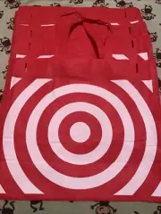 Pack Of 10 Updated Reusable Target Shopping Grocery Tote/ Bags/Washable, New