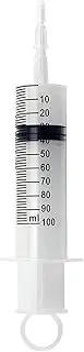 YouHuGu 100ML Large Big Plastic Hydroponics Nutrient Measuring Syringe