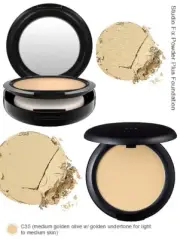 MAC Studio Fix Powder Plus Foundation ( C35 ).52oz FULL SIZE NEW WITH BOX