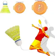 VOVCAMLS Automatic Rebound Badminton Trainer,Badminton Training Set,Badminton Selfcoach,Badminton Self Training,Badminton Individual Training Device