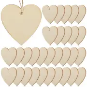 50 Pcs Foam Cutouts Hearts Bulk Hanging Embellishment Wood Chips Crafts Pendant