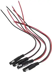 NAMOARLY 4pcs SAE Battery Plug Extension Cable Quick Disconnect Connectors for Systems Reliable Easy to Install for Tractor Solar Panel Applications