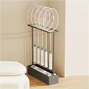 Tennis racket storage rack,Tennis Racquet Storage Rack.Black/White Badminton Racket Display Rack.Tennis Racket Holder.for Gym School Club Gymnasium Training Ground