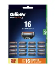 New Gillette Fusion5 Proglide Blades Refill 16 Pack