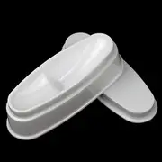 NMKL Easy French Dip Jar Mold System Nail Dipping Powder Container Tray with Lids for Pink White Smile Line