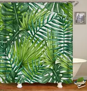 Palm Tree Leaves Shower Curtain