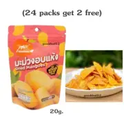 Dried Mangoes Snack Chili Salt Flavor Soft Spicy Picnic Chewy Taste Delicious