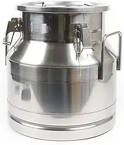 20L Stainless Steel Milk Can Heavy Duty Milk Jug Milkcan,20L/5.5 Gallon