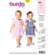 Burda Sewing Pattern 9329 Baby Toddler Jacket Size 6M-3